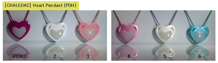 Heart LED pendant, necklace product